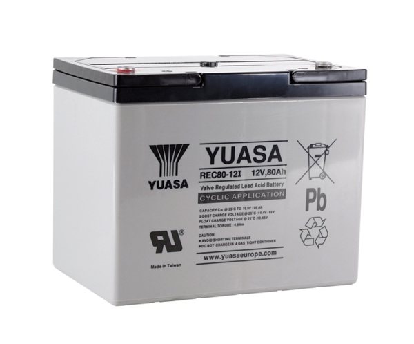 Yuasa REC80-12I 12V 80Ah